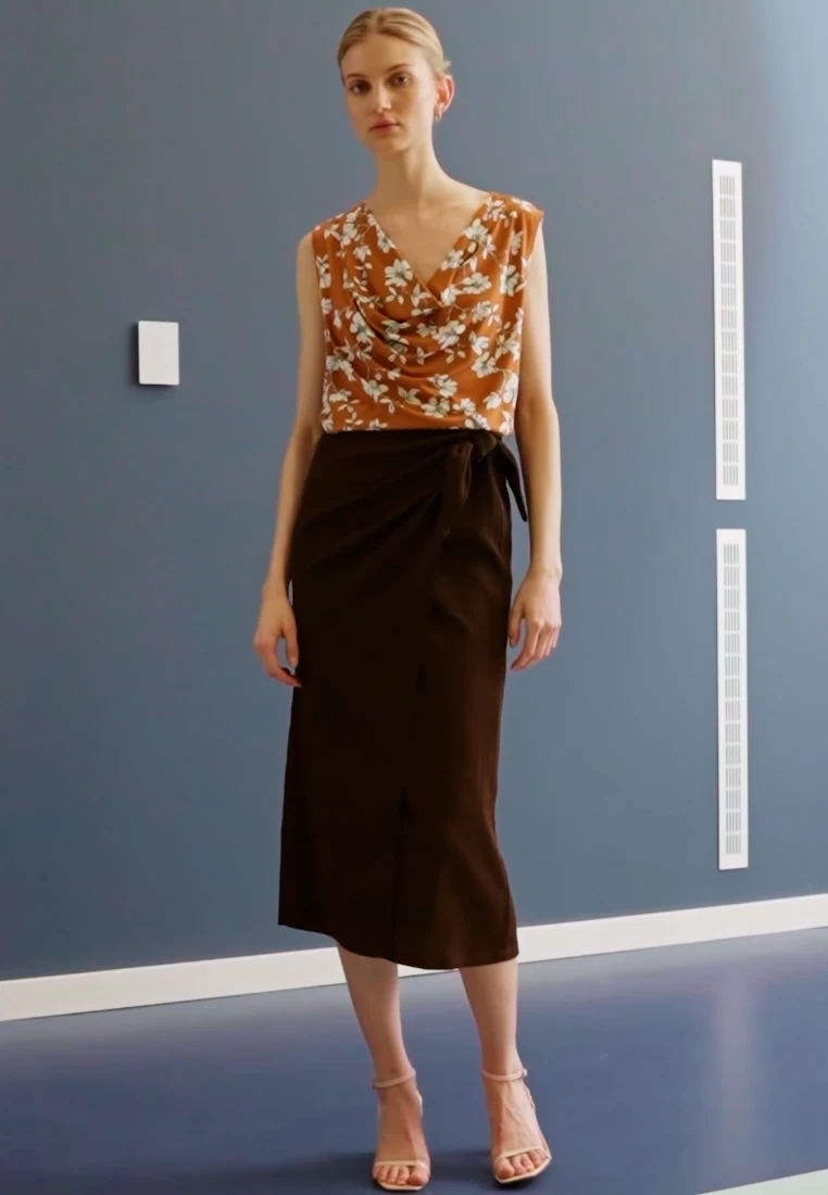 Top - Brown/white 4 Top - Brown/white – Bild 2