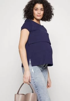 MATERNITY LONG TEE - T-Shirt Basic - Dark Blue 11 MATERNITY LONG TEE - T-Shirt Basic - Dark Blue -Anna Field 0378fd57dcce45b0b365d0980b71c0b4