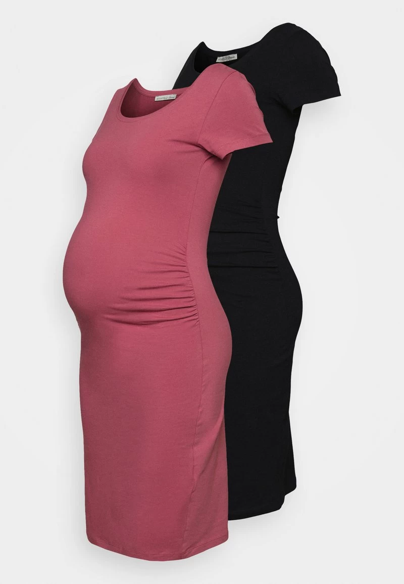 2 PACK - Etuikleid - Black/pink 8 2 PACK - Etuikleid - Black/pink – Bild 6