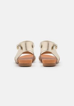 Anna Field LEATHER - Riemensandalette - Gold-coloured -Anna Field 21d667deb77d46cc98046bd6a507b3c7