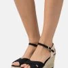 Anna Field Plateausandalette - Black -Anna Field 31609c139ece4177b363e1a4032673a4