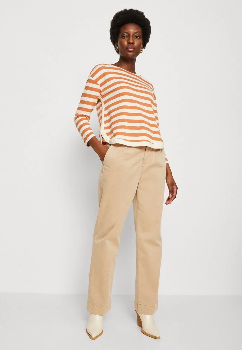 Anna Field Langarmshirt - White/apricot 6 Anna Field Langarmshirt - White/apricot – Bild 4