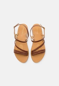 Anna Field LEATHER - Riemensandalette - Brown -Anna Field 42246b545e504b54ad9c963eea2d128b