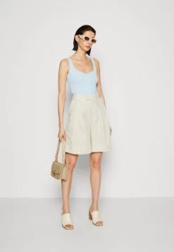 Anna Field Top - Light Blue -Anna Field 6cd0ed51967b478ab5130549ccb2c666