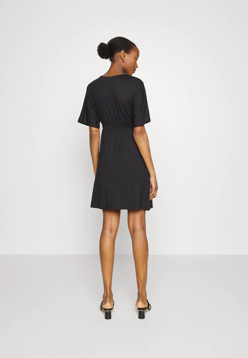 Jerseykleid - Schwarz 5 Jerseykleid - Schwarz – Bild 3