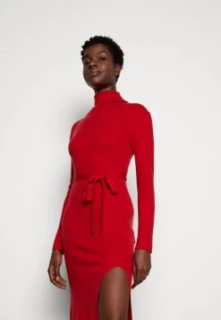 Anna Field ROLLKRAGEN RIPP MINI STRICKKLEID MIT GÜRTEL - Strickkleid - Red 11 Anna Field ROLLKRAGEN RIPP MINI STRICKKLEID MIT GÜRTEL - Strickkleid - Red -Anna Field 71b57cf9ce54411882918bef331aba09