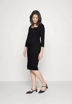 NOTCH NECKLINE MIDI DRESS - Jerseykleid - Black 13 NOTCH NECKLINE MIDI DRESS - Jerseykleid - Black -Anna Field 745887bcaafc454abffcdfca4f151e44 1