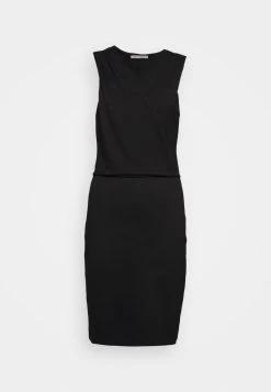 DRAPPED NECKLINE SMART BODYCON SLEEVELESS MINI DRESS - Jerseykleid - Black 12 DRAPPED NECKLINE SMART BODYCON SLEEVELESS MINI DRESS - Jerseykleid - Black -Anna Field 7e169e682756419492298dc1919a2371
