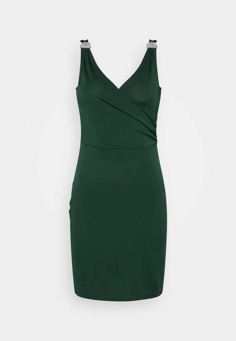 Anna Field Jerseykleid - Dark Green 3 Anna Field Jerseykleid - Dark Green