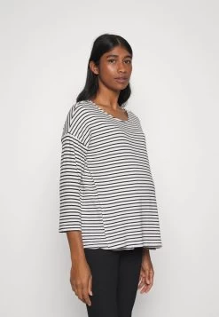 Langarmshirt - Black/white