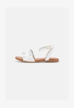 Anna Field LEATHER - Riemensandalette - White -Anna Field 97447e064a3e4148bd3e49f33ac78173