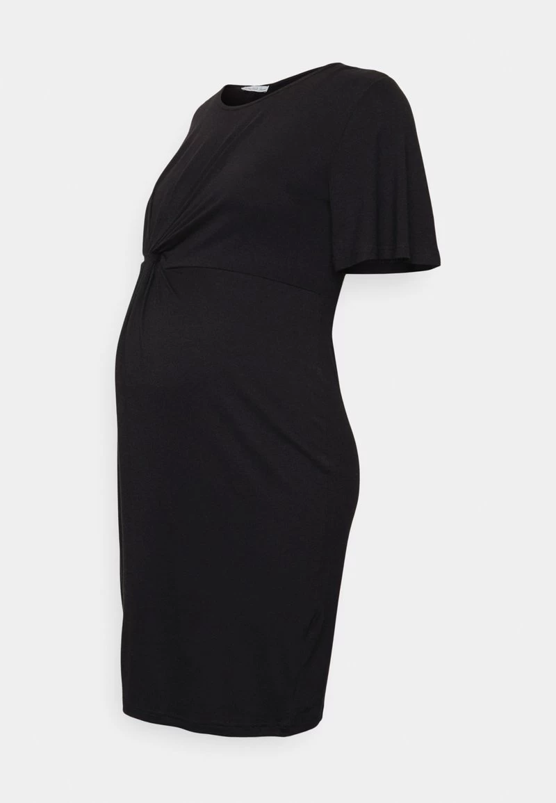 SLEEVES MINI DRESS - Jerseykleid - Black 7 SLEEVES MINI DRESS - Jerseykleid - Black – Bild 5