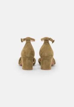 Anna Field LEATHER - Riemensandalette - Khaki -Anna Field 9860eb849e0943babdc8141f96216124