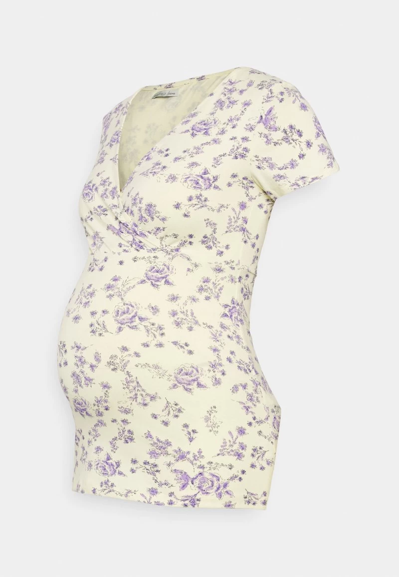 2 PACK - T-Shirt Basic - Multi Coloured/lilac/grey 6 2 PACK - T-Shirt Basic - Multi Coloured/lilac/grey – Bild 4