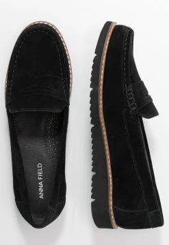 Anna Field COMFORT LEATHER - Slipper - Black 11 Anna Field COMFORT LEATHER - Slipper - Black -Anna Field cfa07cd963784bf69b43bc908cbd5eb6