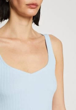 Anna Field Top - Light Blue -Anna Field e8719dbe12834ab09d82eb0efab1d4c4