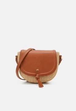 Anna Field Umhängetasche - Beige/cognac