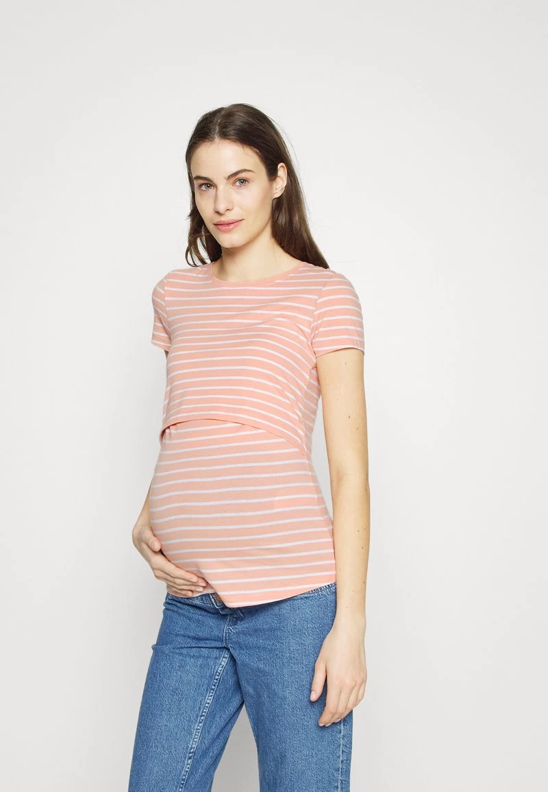 2 PACK - T-Shirt Basic - Light Pink/white 6 2 PACK - T-Shirt Basic - Light Pink/white – Bild 4